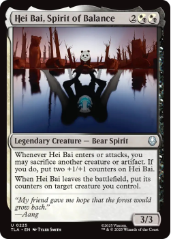 Hei Bai, Spirit of Balance single card from Magic: the Gathering