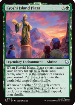 Kyoshi Island Plaza single card from Magic: the Gathering