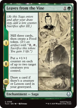 Leaves from the Vine single card from Magic: the Gathering