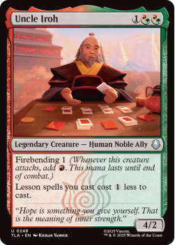 Uncle Iroh single card from Magic: the Gathering