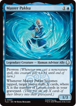 Master Pakku single card from Magic: the Gathering