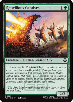 Rebellious Captives single card from Magic: the Gathering