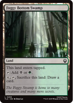 Foggy Bottom Swamp single card from Magic: the Gathering