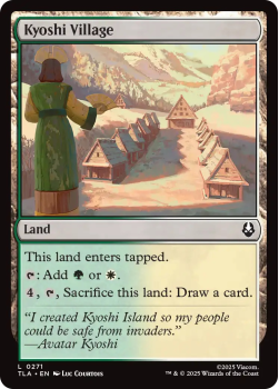 Kyoshi Village single card from Magic: the Gathering