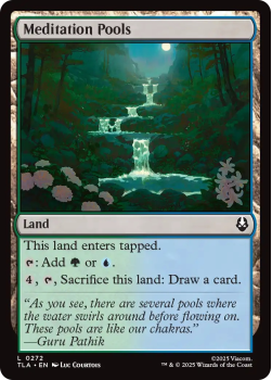 Meditation Pools single card from Magic: the Gathering