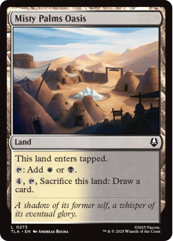 Misty Palms Oasis single card from Magic: the Gathering