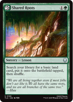 Shared Roots single card from Magic: the Gathering