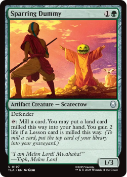 Sparring Dummy single card from Magic: the Gathering