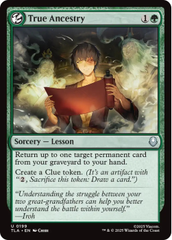 True Ancestry single card from Magic: the Gathering