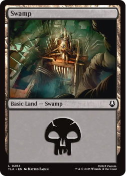 Swamp single card from Magic: the Gathering