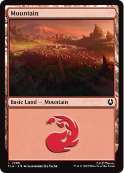 Mountain single card from Magic: the Gathering