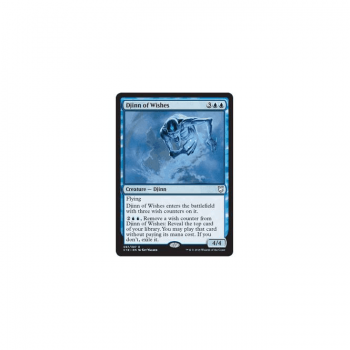 Djinn of Wishes : COMMANDER 2018 087/307 - Magic the Gathering Single Card