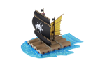 One Piece: Grand Ship Collection Marshall D. Teach Pirate Ship Model Kit - Image 2