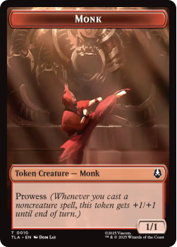 Monk 0010 single card from Magic: the Gathering