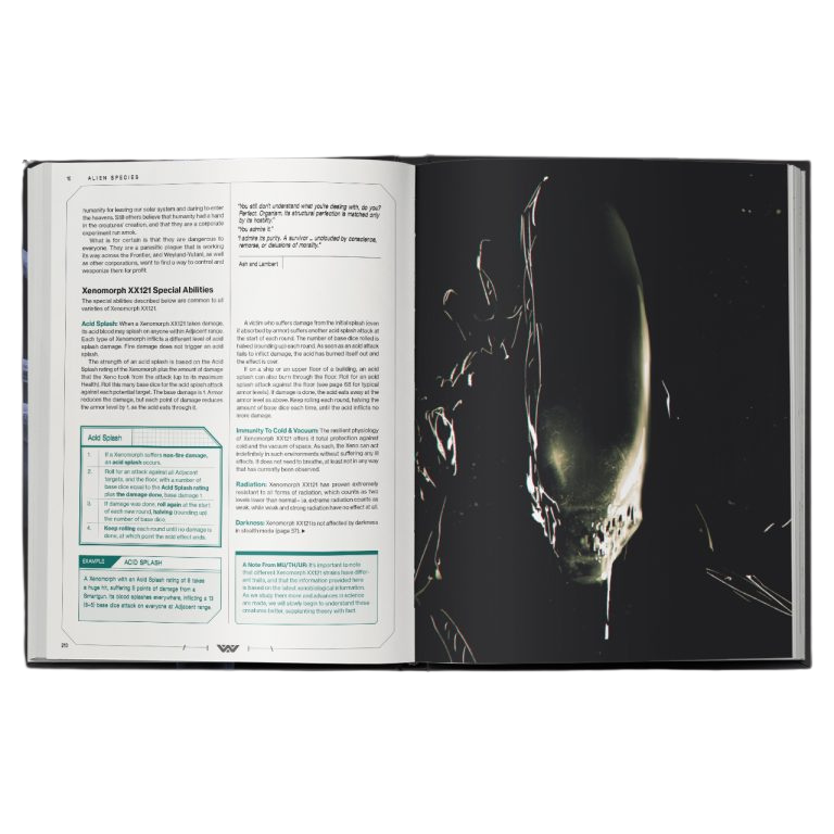 ALIEN The Roleplaying Game: Evolved Edition Core Rulebook - Image 5