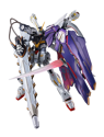 XM-X1 Crossbone Gundam Half Cloth (Kinkedo Custom) Metal Build Model Kit - Image 2