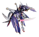 XM-X1 Crossbone Gundam Half Cloth (Kinkedo Custom) Metal Build Model Kit - Image 3