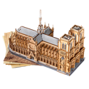 Rowood Paris Cathedral 3D Wooden Puzzle TG511 - Image 3