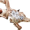ROKR Velociraptor Mechanical 3D Wooden Puzzle LD01 - Image 4