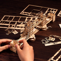 Rolife Tower Bridge with Lights 3D Wooden Puzzle TG412 - Image 3