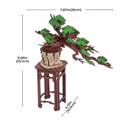 Rolife Evergreen Pine Bonsai DIY Wooden 3D Puzzle TG510 - Image 4