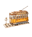 Rolife Tramcar 3D Wooden Puzzle TG505 - Image 2