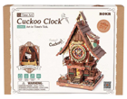 ROKR Cuckoo Clock Mechanical 3D Wooden Puzzle LC901 - Image 2