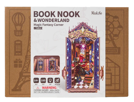 Rolife Magic Fantasy Corner DIY Book Nook Shelf Insert TGB14