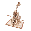 ROKR Magic Cello Mechanical Music Box 3D Wooden Puzzle AMK63 - Image 2