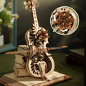 ROKR Magic Cello Mechanical Music Box 3D Wooden Puzzle AMK63 - Image 3