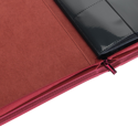 Vault X 12-Pocket Exo-Tec Zip Binder Metallic Red - Image 4