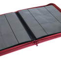 Vault X 12-Pocket Exo-Tec Zip Binder Metallic Red - Image 5