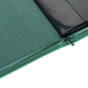 Vault X 12-Pocket Exo-Tec Zip Binder Metallic Green - Image 4