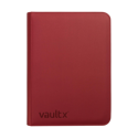 Vault X 9-Pocket Exo-Tec Zip Binder Metallic Red - Image 2