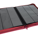Vault X 9-Pocket Exo-Tec Zip Binder Metallic Red - Image 5
