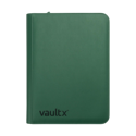Vault X 9-Pocket Exo-Tec Zip Binder Metallic Green - Image 2