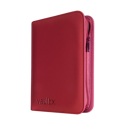 Vault X 4-Pocket Exo-Tec Zip Binder Metallic Red - Image 3