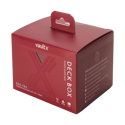 Vault X Sideloading Deck Box 100+ Metallic Red