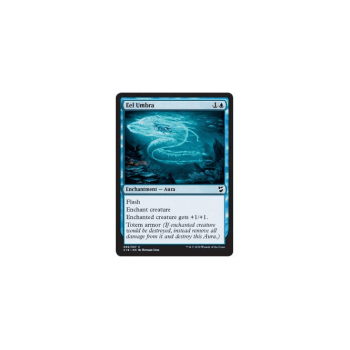 Eel Umbra : COMMANDER 2018 089/307 - Magic the Gathering Single Card