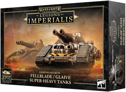 Legiones Astartes Fellblade / Glaive Super-heavy Tanks
