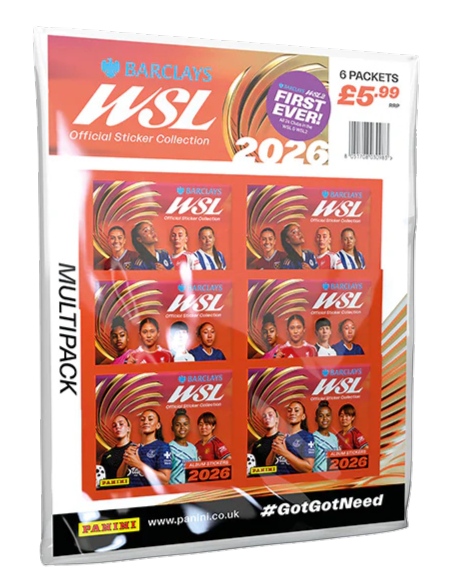 Panini Barclays Women's Super League 2026 Stickers - Album vide Panini Barclays Women's Super League 2026 Stickers - Album vide