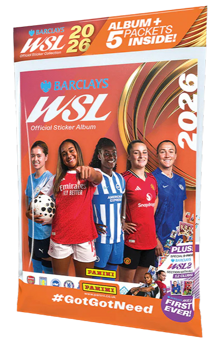 Barclays Women&rsquo;s Super League Official Sticker Collection 2026 Starter Pack