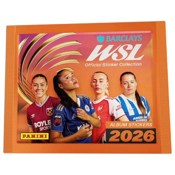 Barclays Women&rsquo;s Super League Official Sticker Collection 2026 Pack