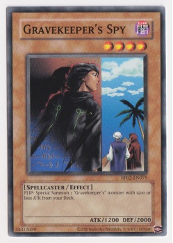 Gravekeeper's Spy (Common) single card from Yu-Gi-Oh