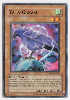 Yata-Garasu (Common) single card from Yu-Gi-Oh