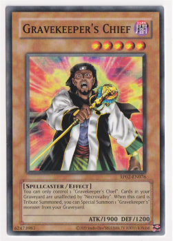 Gravekeeper's Chief (Common) single card from Yu-Gi-Oh