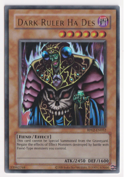 Dark Ruler Ha Des (Ultra Rare) single card from Yu-Gi-Oh