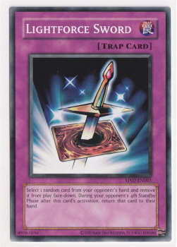 Lightforce Sword (Common) single card from Yu-Gi-Oh