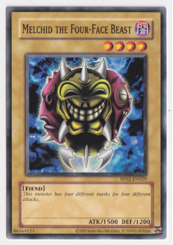 Melchid the Four-Face Beast (Common) single card from Yu-Gi-Oh