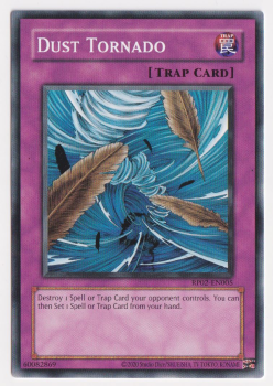 Dust Tornado (Common) single card from Yu-Gi-Oh